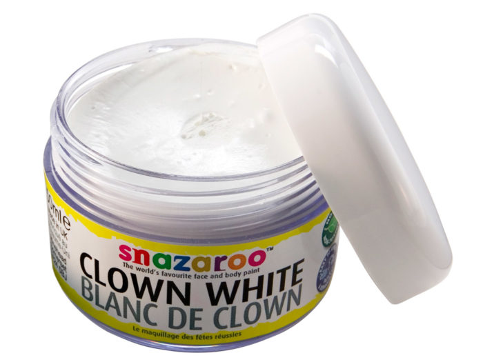 Sejas krāsa Clown white