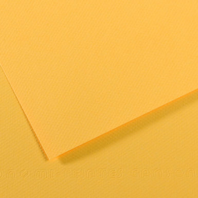 Grainy paper MiTeintes 160g 50x65cm 400 canary