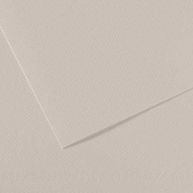 Grainy paper MiTeintes 160g 50x65cm 120 pearl grey