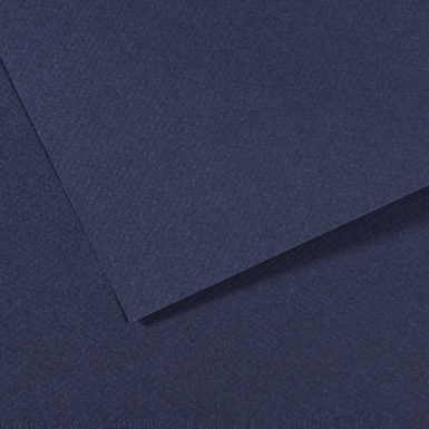 Grainy paper MiTeintes 160g 50x65cm 140 indigo blue