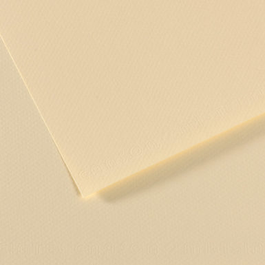 Grainy paper MiTeintes 160g 21x29.7cm 101 pale yellow