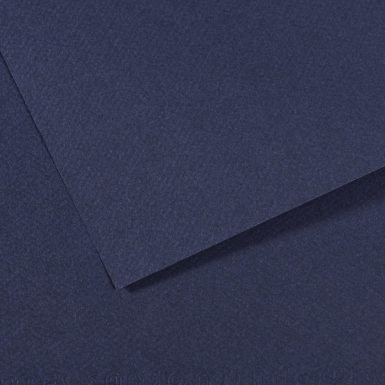 Grainy paper MiTeintes 160g 21x29.7cm 140 indigo blue