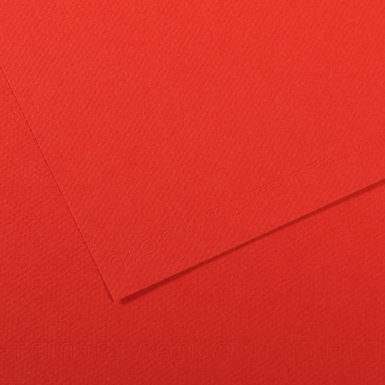 Grainy paper MiTeintes 160g 21x29.7cm 506 poppy red