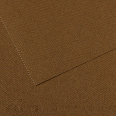 Grainy paper MiTeintes 160g 50x65cm 501 tobacco