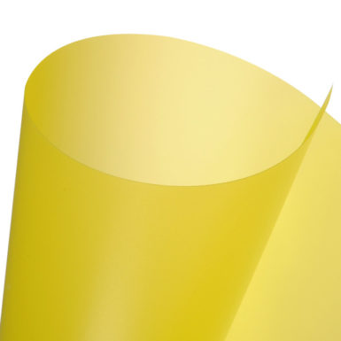 Paper Translucent 455g 50x70cm lemon yellow