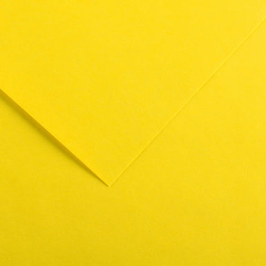 Smooth paper Vivaldi 240g 50x65cm 04 canary yellow