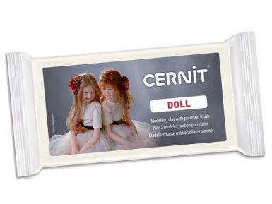 Polymer clay Cernit Doll 500g 010 white