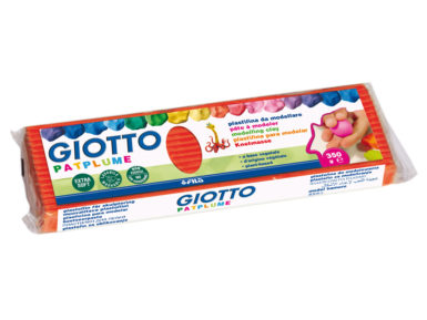 Plasticine Giotto Patplume 350g red