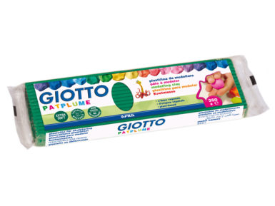 Plasticine Giotto Patplume 350g green