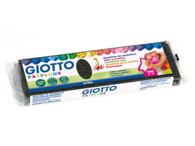 Plasticine Giotto Patplume 350g black