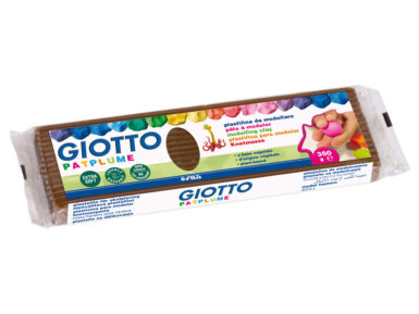 Plasticine Giotto Patplume 350g brown