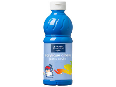 Glossy Acrylic 500ml fluid 063 Primary blue