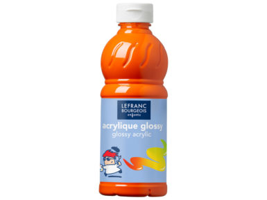 Glossy Acrylic 500ml fluid 201 Orange