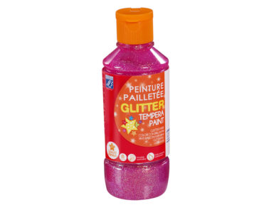 Glitter paint C&Co 250ml 439 Raspberry