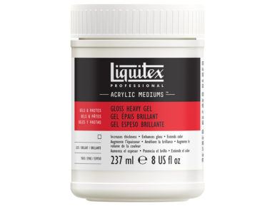 Gloss heavy gel medium Liquitex 237ml