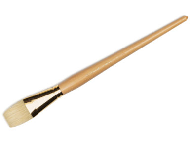 Brush d`Artigny 359 No 28 bristle flat long handle