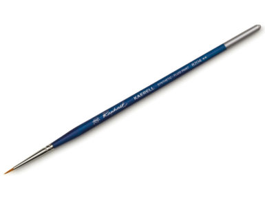 Brush Kaerell Blue 8204 No 2/0 synthetic round short handle