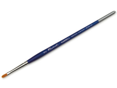 Brush Kaerell Blue 8244 No 02 synthetic filbert short handle