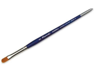 Brush Kaerell Blue 8244 No 08 synthetic filbert short handle