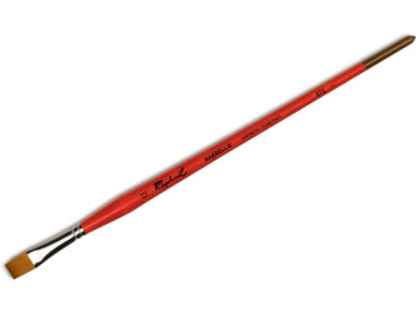 Brush Kaerell S Acryl 879 No 12 synthetic flat long handle