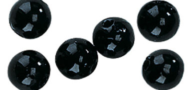 Wax beads 8mm 32pcs 01 black