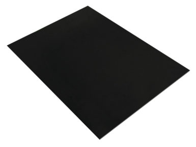Sintetinis veltinis (crepla) 2mm 20x30cm 01 juoda