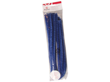 Chenille sticks 50cm tab-bag 10pcs 9mm 10 dark blue