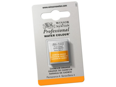 Akvarelinių dažų pakuotė Professional 1/2 089 cadmium orange