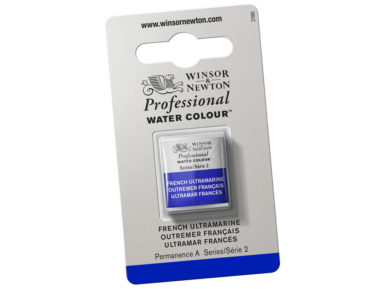 Professional Water Colour Half Pan 263 French Ultramarine