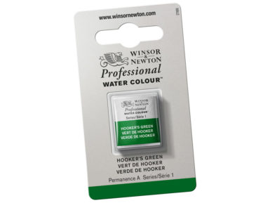 Professional Water Colour Half Pan 311 Hookers Green