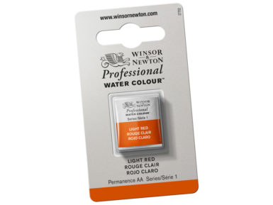 Professional Water Colour Half Pan 362 Light Red