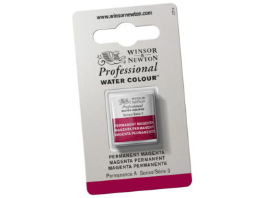 Akvarellnööp W&N Professional 1/2 489 permanent magenta