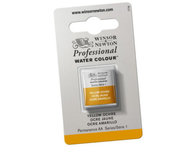 Akvarellnööp W&N Professional 1/2 744 yellow ochre