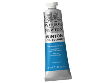 Aliejiniai dažai Winton 37ml 138 cerulean blue hue