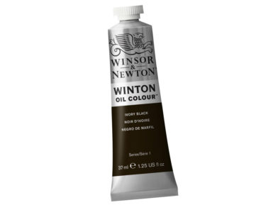 Aliejiniai dažai Winton 37ml 331 ivory black