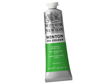 Winton Oil Colour 37ml 483 Permanent Green Light