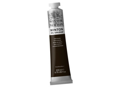 Winton Oil Colour 200ml 331 Ivory Black