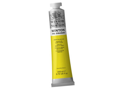 Winton Oil Colour 200ml 346 Lemon Yellow Hue