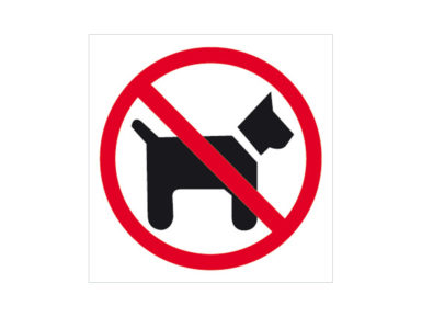 Sign 00846 No Dogs