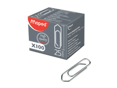Paper clips 25mm 100pcs Extra Strong