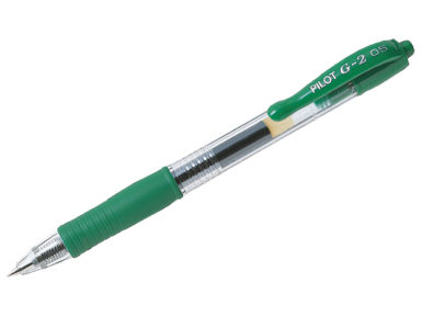 Gēla pildspalva Pilot G-2 0.5 green