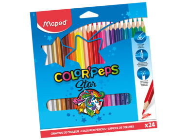 Spalvotas pieštukas ColorPeps 24vnt.