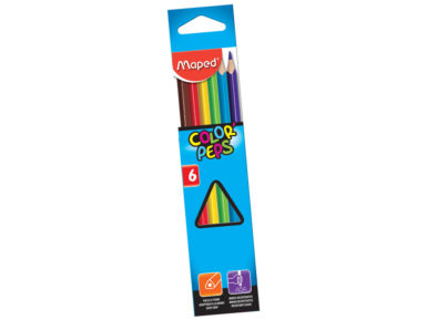 Spalvotas pieštukas ColorPeps 6vnt.