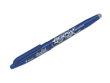 Rollerball pen Frixion blue erasable
