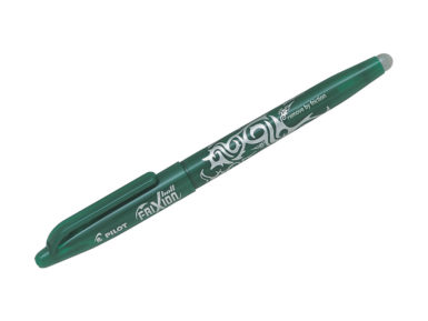 Rollerball pen Frixion green erasable