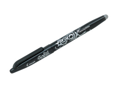 Rollerball pen Frixion black erasable