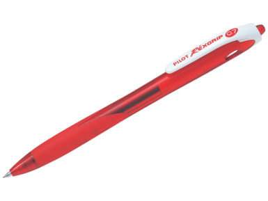 Ballpoint pen RexGrip F red BeGreen