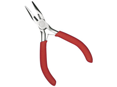 Tampered flat pliers for jewellery 12.5cm