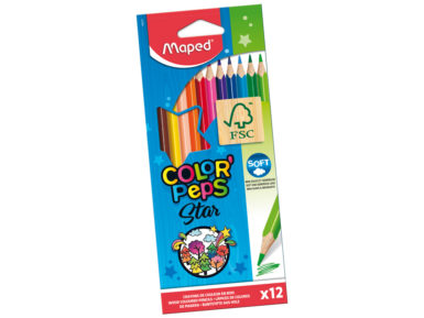 Krāsainais zīmulis ColorPeps 12gab.