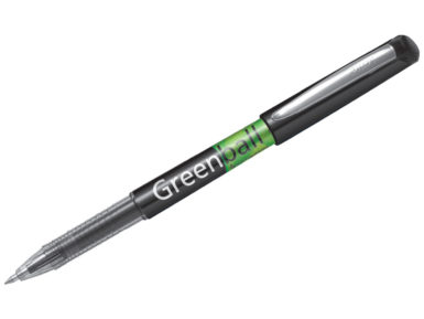 Tintes pildspalva Pilot BG Greenball 0.7 black